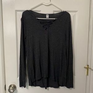 Long sleeve sparkle top